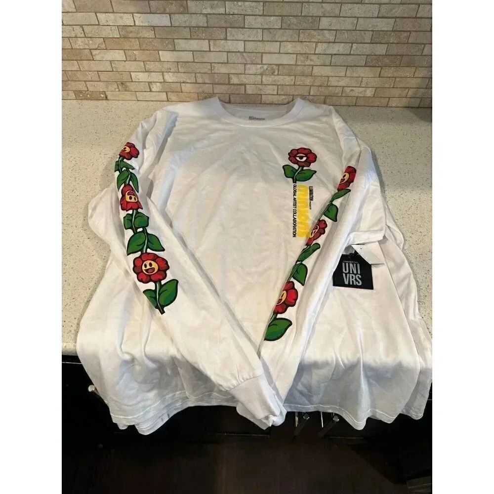 Nwt Minions x‎ SAMBYPEN Global Artist Collaboration  Long Sleeve T-Shirt b39